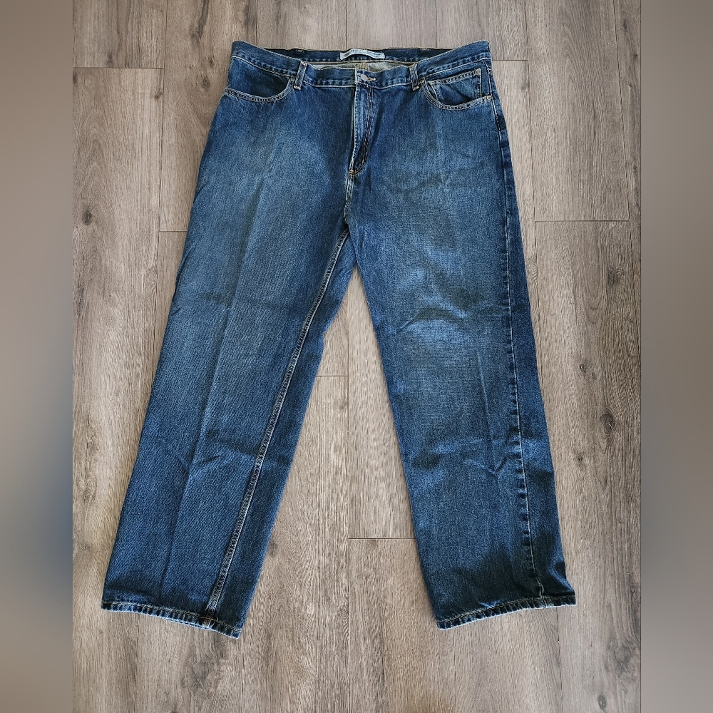 Harley Davidson Jean Straight Leg Men's Size 42/32‎ Biker Motorcycle Denim